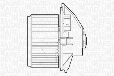 MAGNETI MARELLI 069412511010 -  Электродвигатель, вентиляция салона